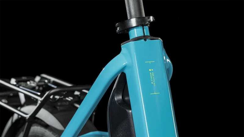 Cube Compact Sport Hybrid 500 Wh E-Kompaktrad 20" blue´n´lime one size