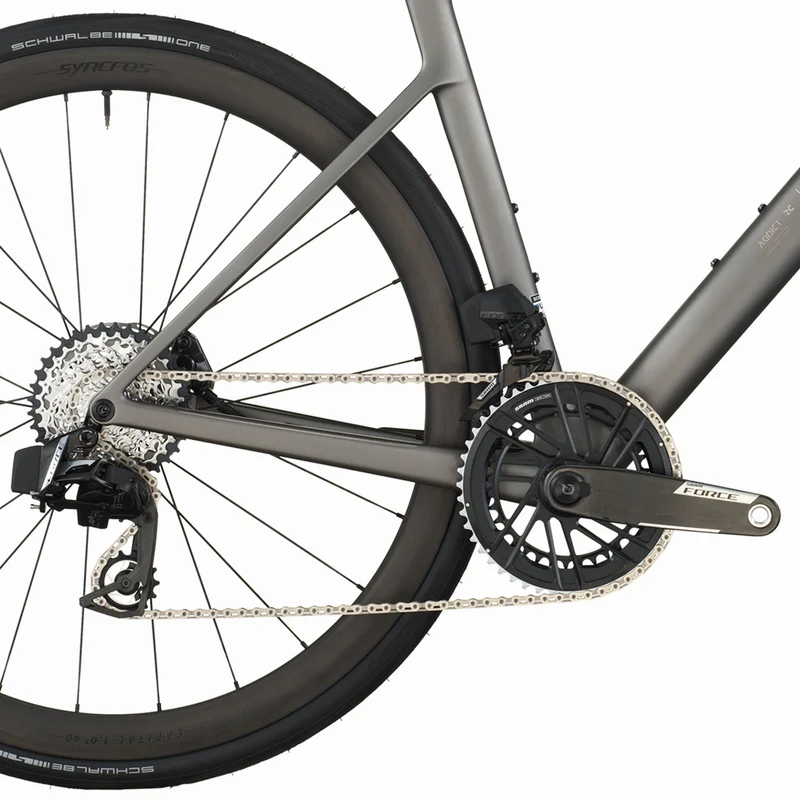 Scott Addict RC Team Rennrad Diamant 28" tungsten grey