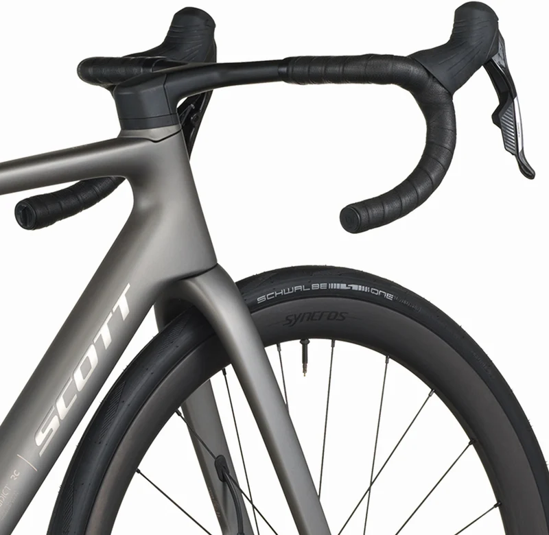 Scott Addict RC Team Rennrad Diamant 28" tungsten grey