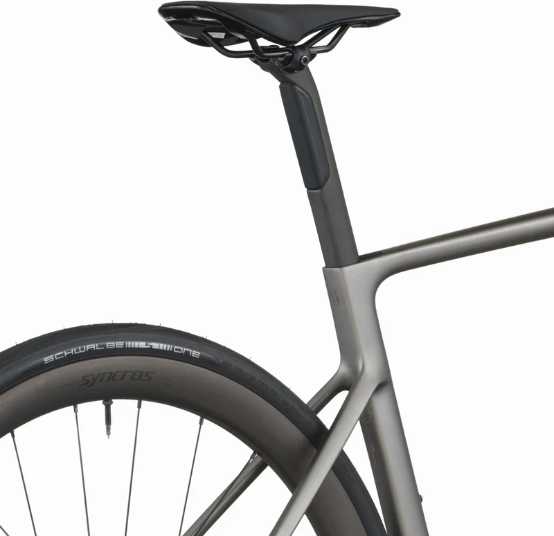 Scott Addict RC Team Rennrad Diamant 28" tungsten grey