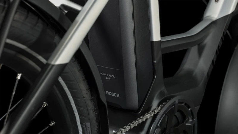 Cube Compact Sport Hybrid 500 Wh E-Kompaktrad 20" black´n´polarsilver one size