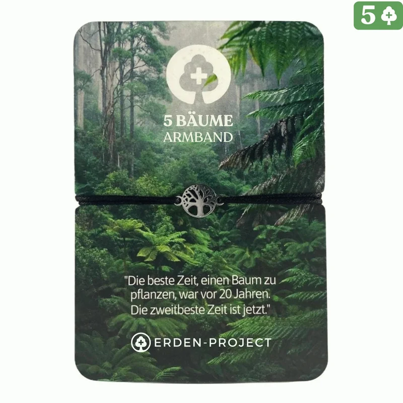 5 Bäume Armband