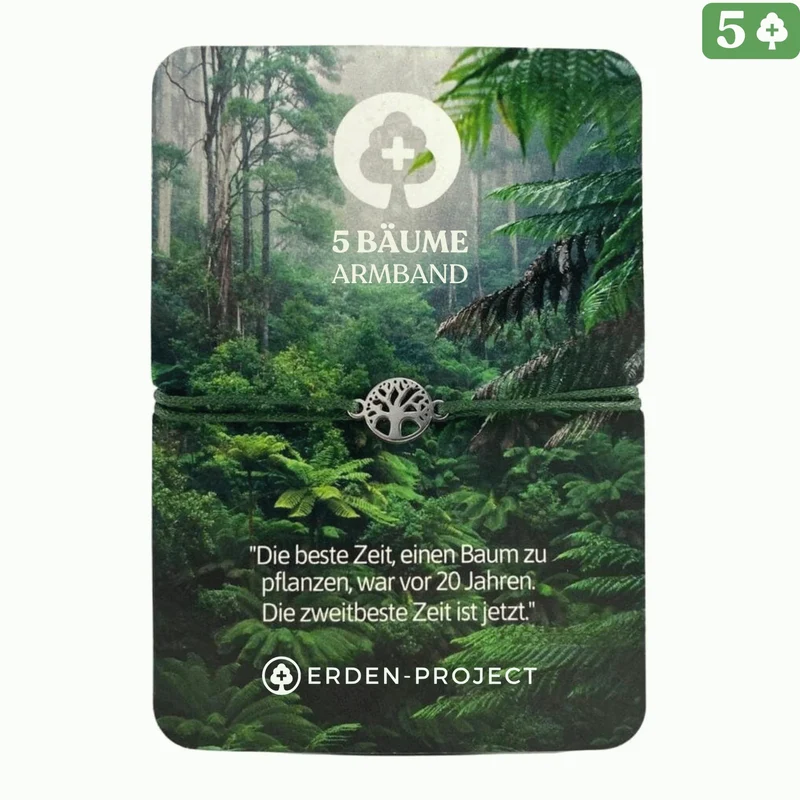 5 Bäume Armband