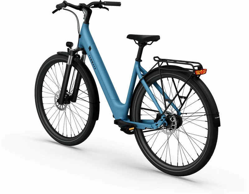 Tenways CGO800S 475 Wh E-Bike Wave 28" sky blue 48 cm