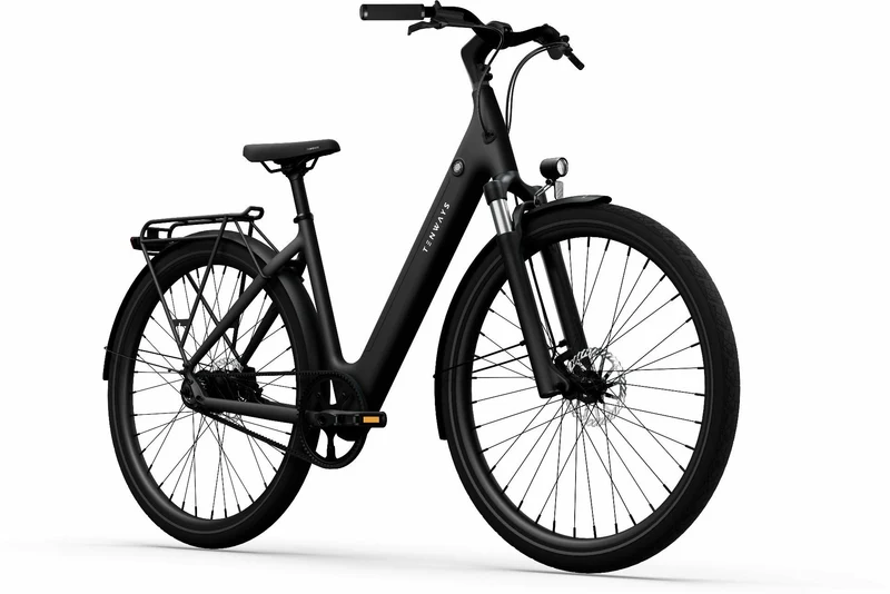 Tenways CGO800S 475 Wh E-Bike Wave 28" midnight black 48 cm