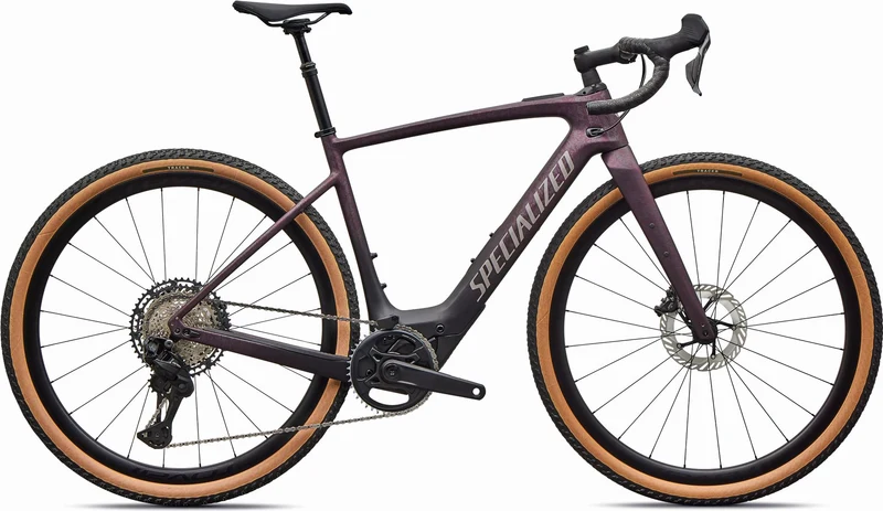 Specialized Creo SL Expert Carbon 320 Wh E-Gravel Rad Diamant 28" Satin Nebula Metallic/bordeaux Metallic Dry Impasto/desert Metallic
