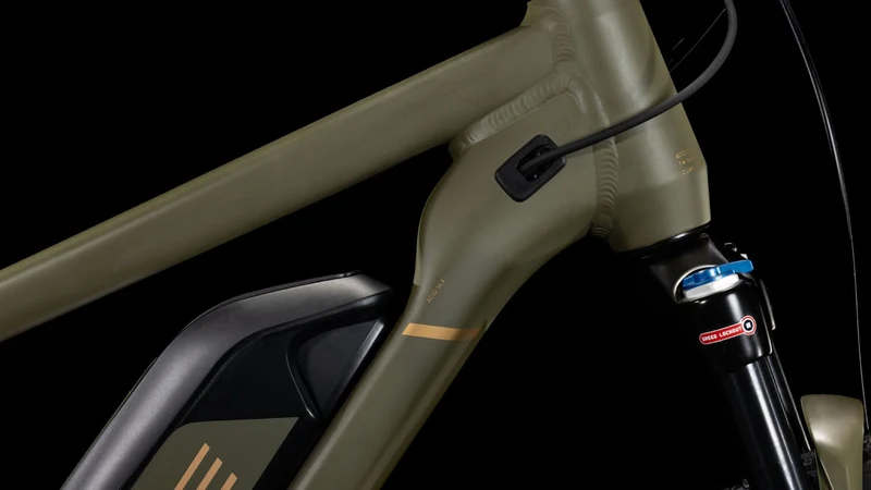 Cube Acid 240 Hybrid Rookie SLX 500 Wh Kinderrad Diamant 24" dustyolive´n´gold one size