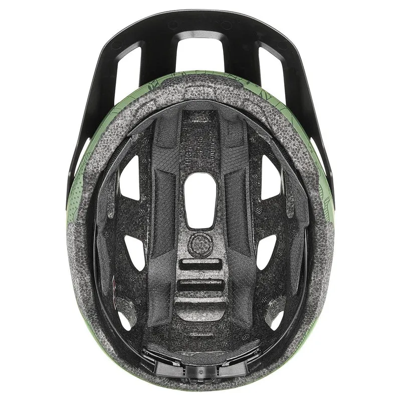 Uvex React Jr. Kinder-Helm moss green altimeter matt S (52-56 cm)