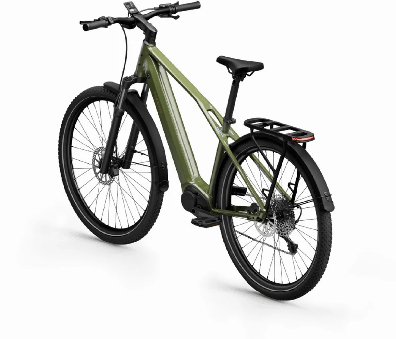 Tenways AGO X Special Edition 560 Wh E-Bike Diamant 29" olive moss 47 cm