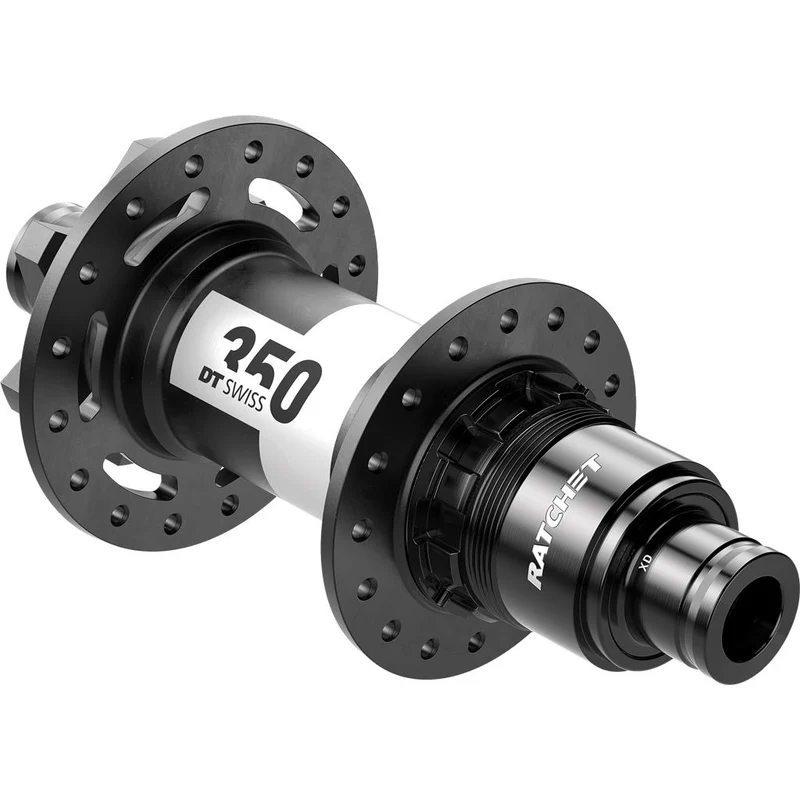 DT Swiss HR-Nabe 350 MTB DB 142/12mm TA, IS 6-bolt, 28L, Sram XD