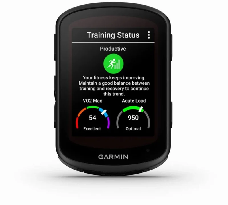 Garmin Edge 840 Solar Fahrradcomputer mit Touchscreen, Tastenbedienung und Coach Trainingsplänen