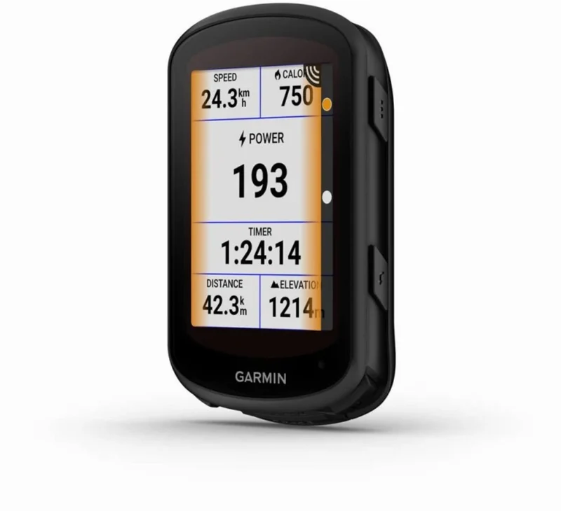 Garmin Edge 840 Solar Fahrradcomputer mit Touchscreen, Tastenbedienung und Coach Trainingsplänen