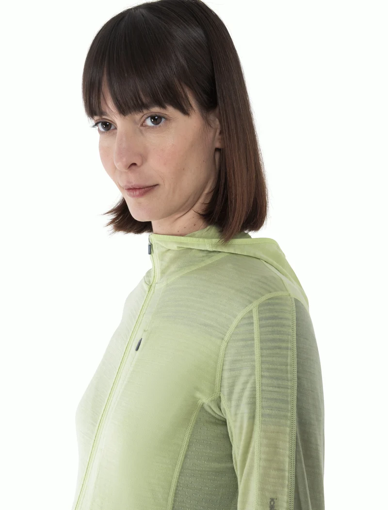 Women Merino 200 Realfleece™ Descender LS Zip Hoodie