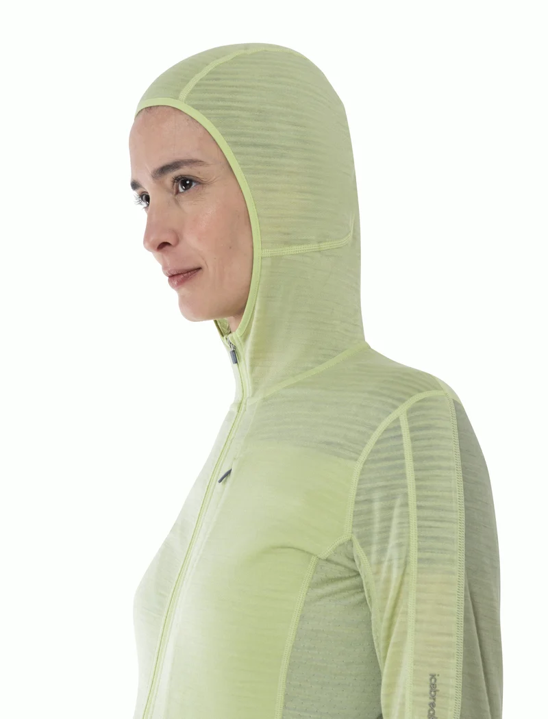 Women Merino 200 Realfleece™ Descender LS Zip Hoodie