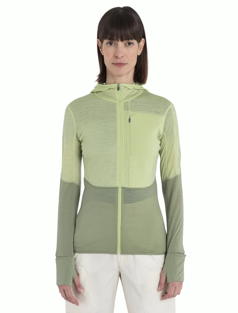 Women Merino 200 Realfleece™ Descender LS Zip Hoodie