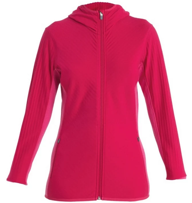 Women Descender LS Zip Hood