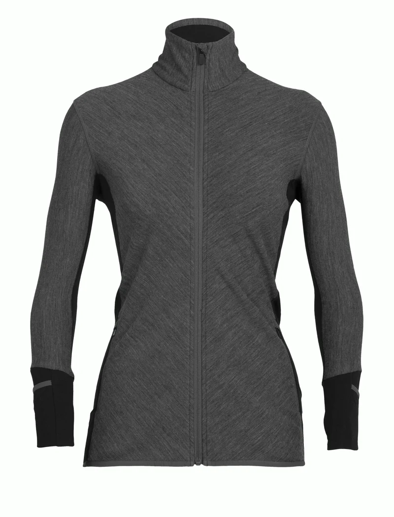 Women Descender LS Zip