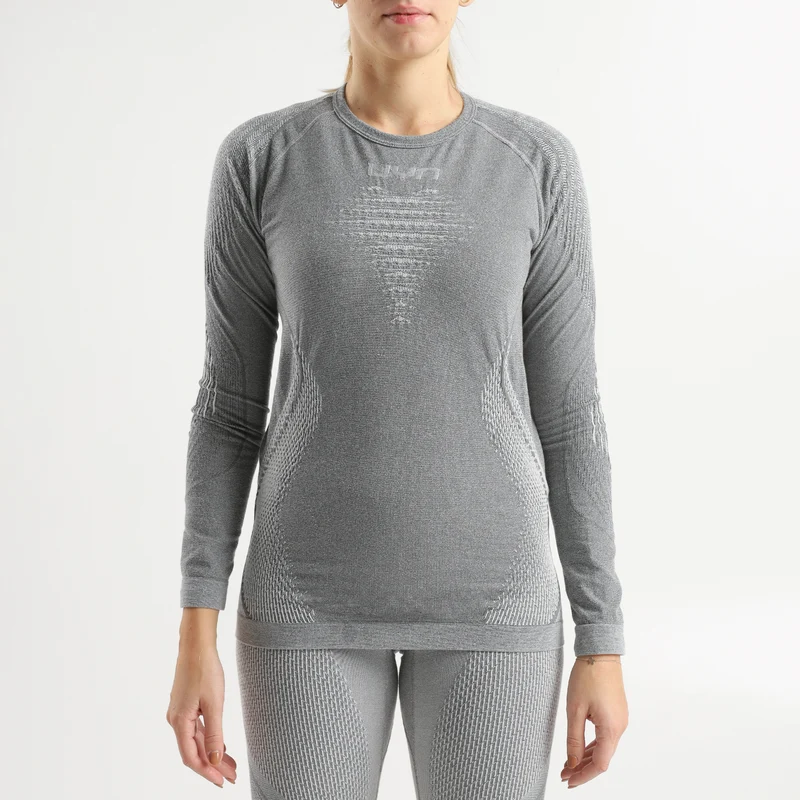 WOMAN EVOLUTYON BIOTECH MELANGE UW SHIRT LONG_SL