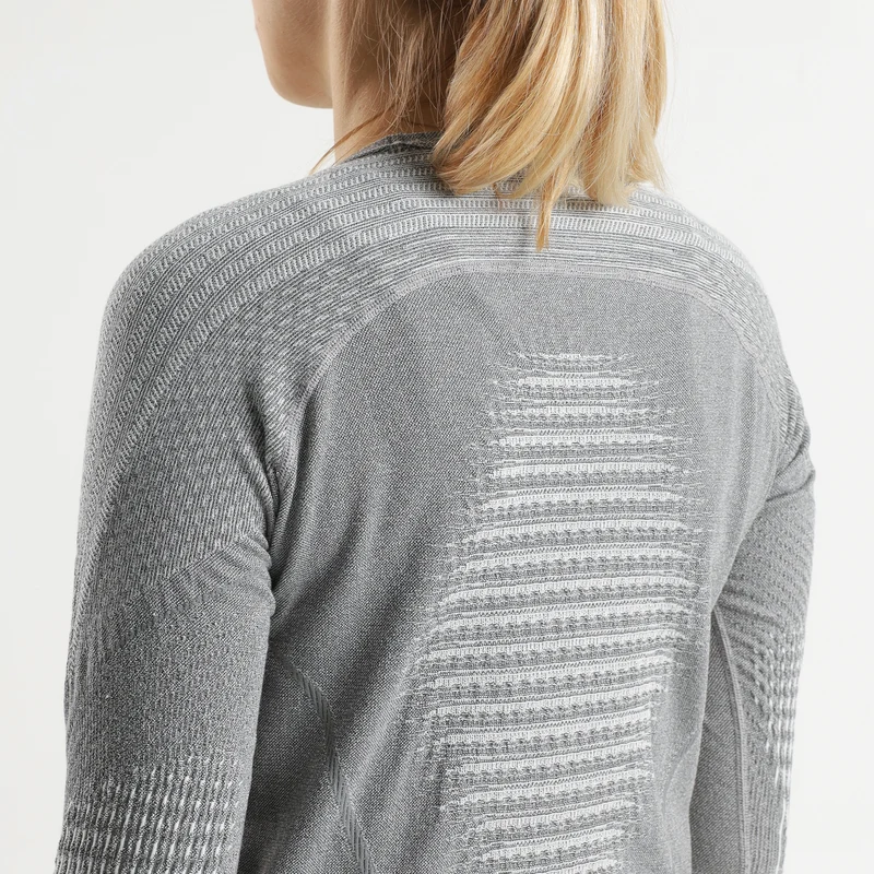 WOMAN EVOLUTYON BIOTECH MELANGE UW SHIRT LONG_SL