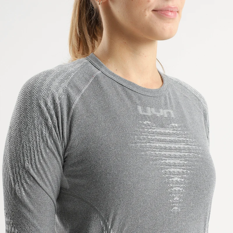 WOMAN EVOLUTYON BIOTECH MELANGE UW SHIRT LONG_SL