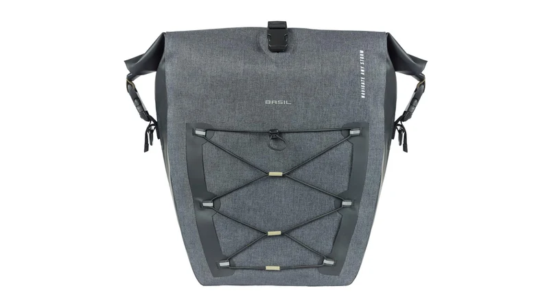 Basil Miles Einzeltasche Navigator Storm MIK Studs L, 25-31 ltr. schwarz
