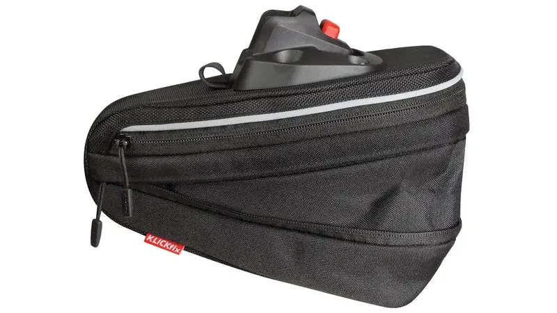 KLICKfix Bikepack Sport Expandable Satteltasche schwarz 2 L