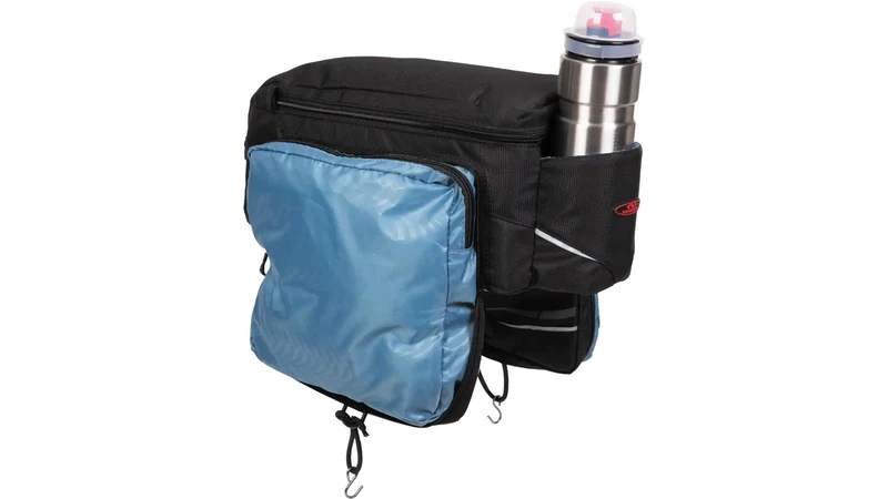 Norco Cody Universal Gepäckträgertasche mit ausklappbaren Seitentaschen schwarz 10.5 L