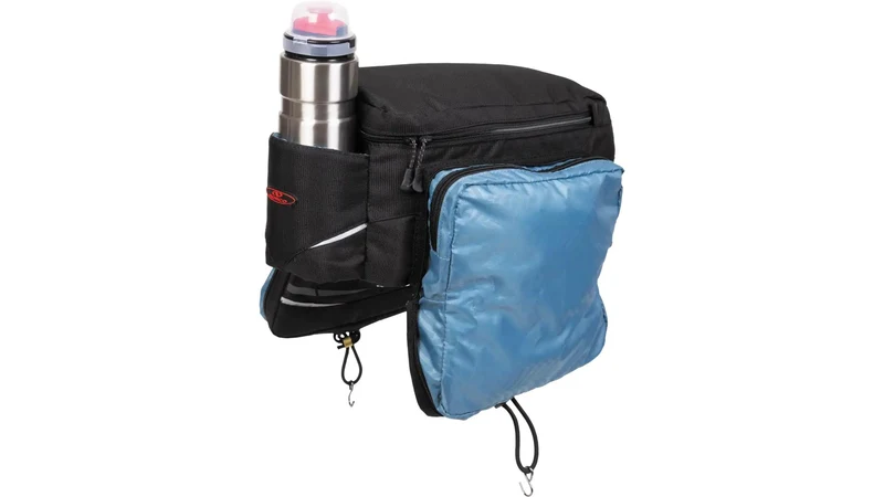 Norco Cody Universal Gepäckträgertasche mit ausklappbaren Seitentaschen schwarz 10.5 L