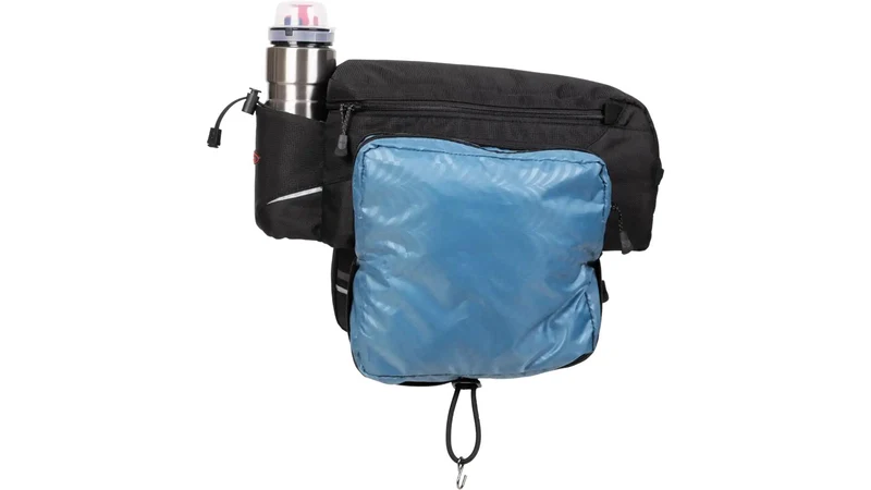 Norco Cody Universal Gepäckträgertasche mit ausklappbaren Seitentaschen schwarz 10.5 L