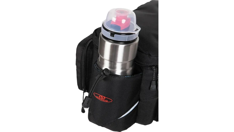 Norco Cody Universal Gepäckträgertasche mit ausklappbaren Seitentaschen schwarz 10.5 L