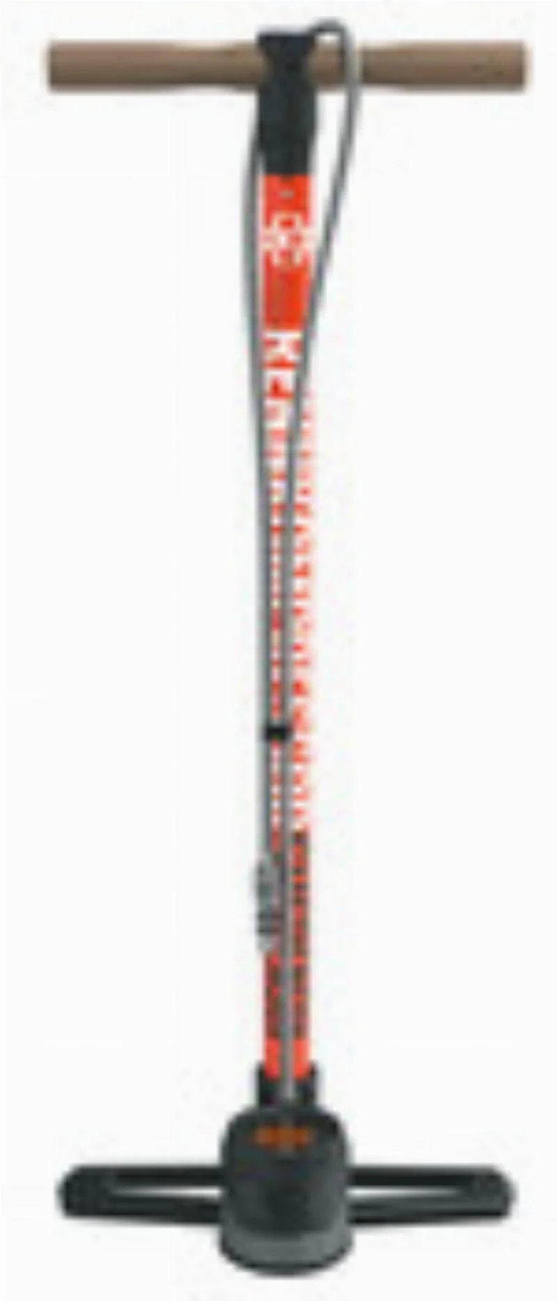 SKS GERMANY Rennkompressor Suspension Standpumpe orange