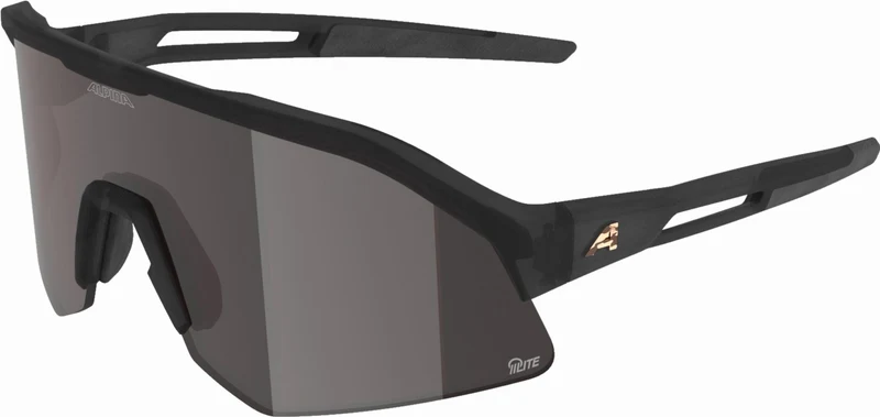 Alpina Sonic HR M Q-Lite Sportbrille grey-transparent gloss/amber one size