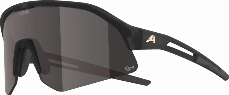 Alpina Sonic HR M Q-Lite Sportbrille grey-transparent gloss/amber one size
