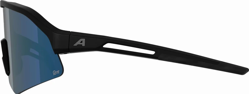 Alpina Sonic HR M Q-Lite Sportbrille black matt/mirror blue one size