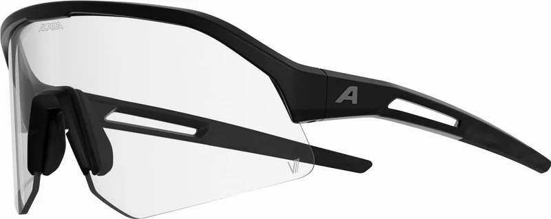 Alpina Sonic HR M V Sportbrille black matt/varioflex black one size