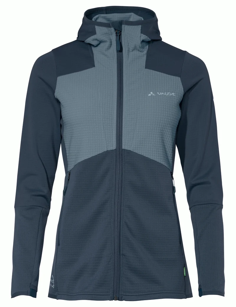 Women's Monviso Hooded Grid Fleece Jacket