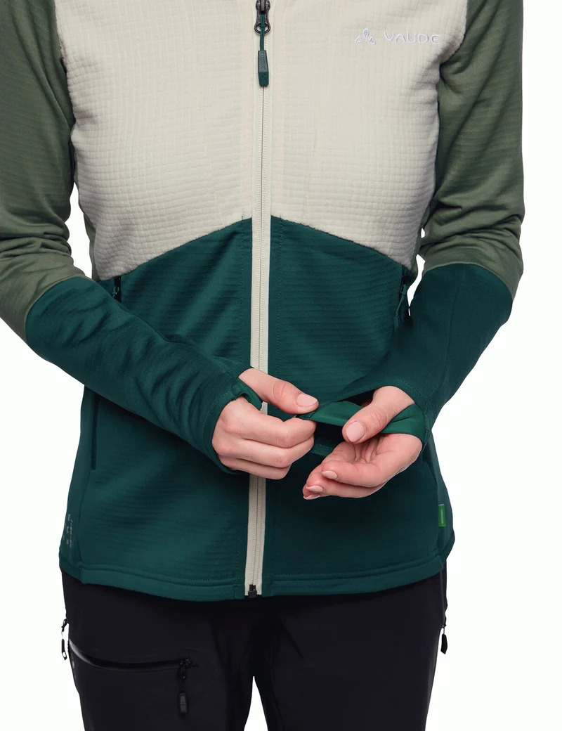 Women's Monviso Hooded Grid Fleece Jacket