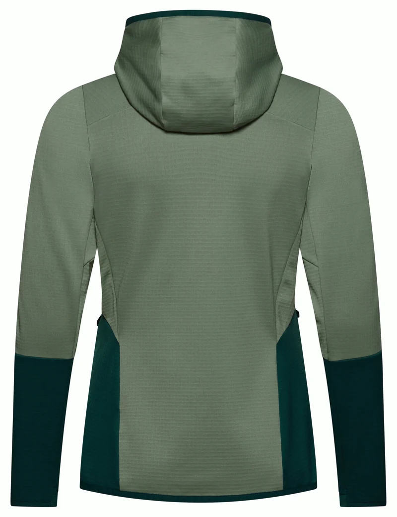 Women's Monviso Hooded Grid Fleece Jacket