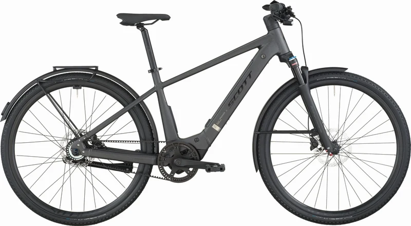Scott Passage 10 Belt 400 Wh E-Bike Diamant 28" midnight grey