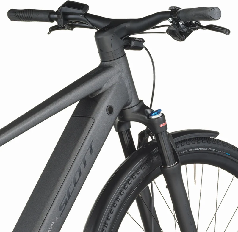 Scott Passage 10 Belt 400 Wh E-Bike Diamant 28" midnight grey