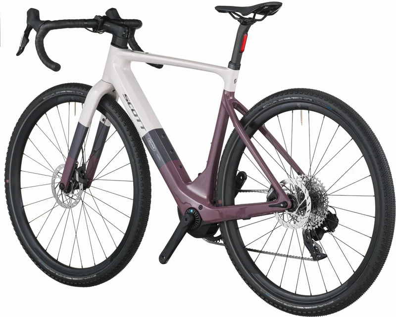Scott Solace Gravel 30 360 Wh E-Gravel Rad Diamant 28" mineral pink/flint purple