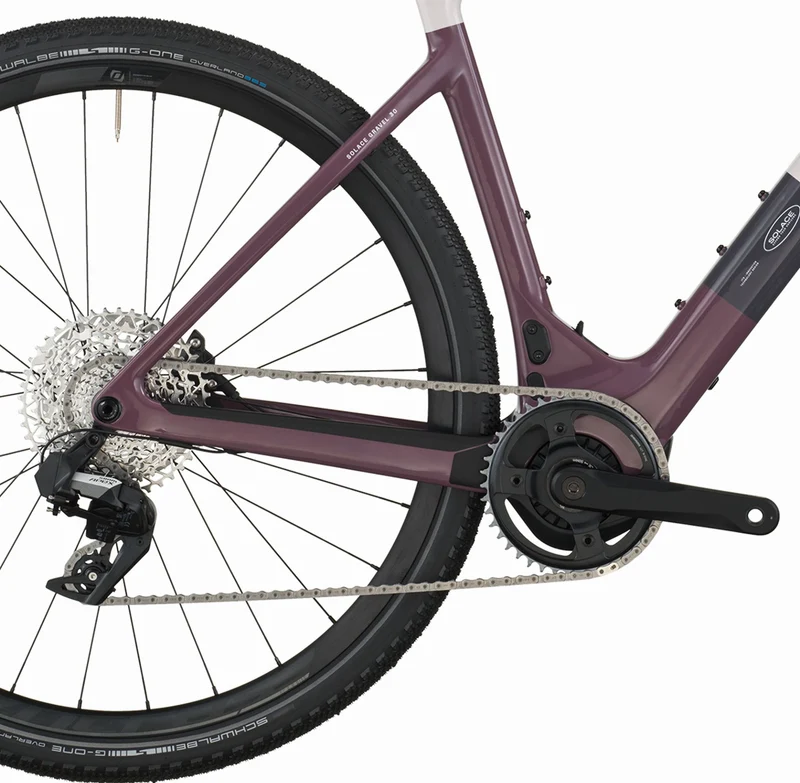 Scott Solace Gravel 30 360 Wh E-Gravel Rad Diamant 28" mineral pink/flint purple
