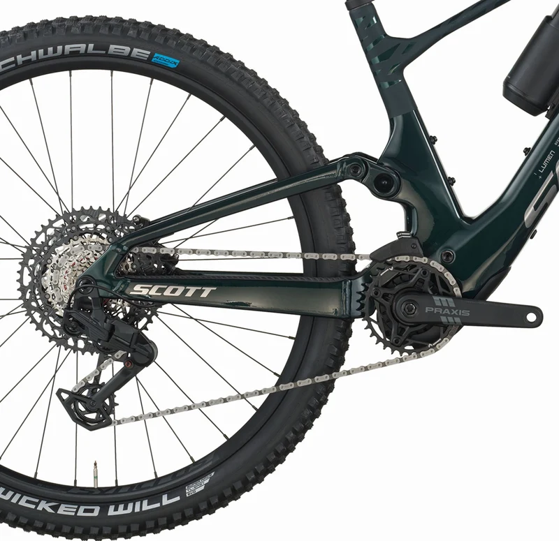 Scott Lumen 920 360 Wh + 160 Wh E-Bike Fully 29" twinkle green