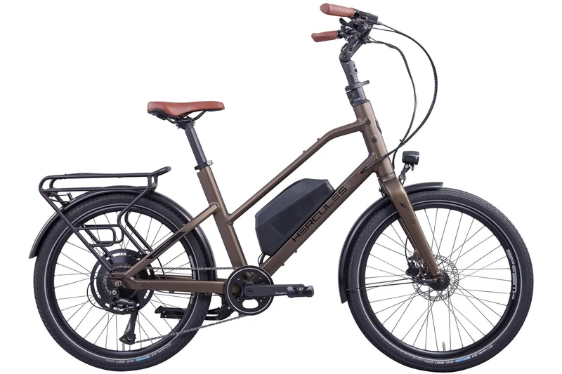 Hercules Urbanico Compact 8 360 Wh E-Kompaktrad 24" nutria-matt 46 cm