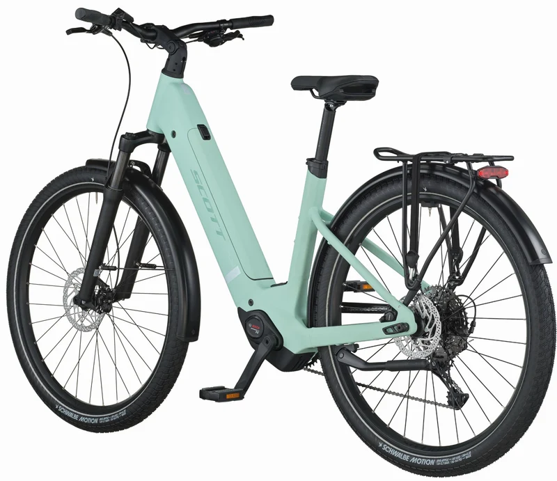 Scott Sub Sport 20 600 Wh E-Bike Wave 28" mint green