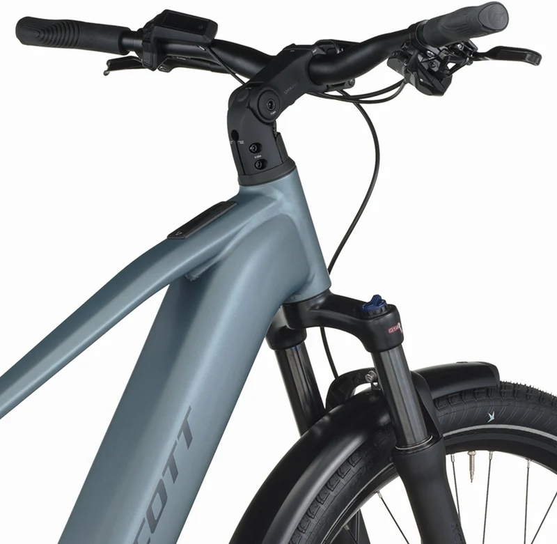 Scott Sub Sport 20 600 Wh E-Bike Diamant 28" hematite blue