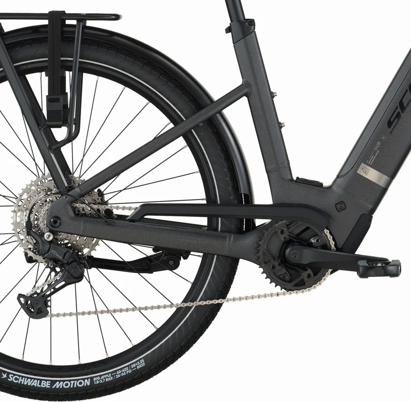 Scott Sub Sport 10 800 Wh E-Bike Wave 28" midnight grey
