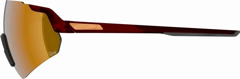 Alpina Turbo Air Q-Lite Sportbrille red transparent matt/mirror gold one size