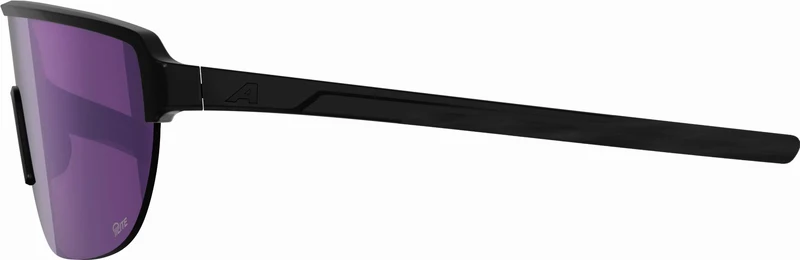 Alpina Ram 2.0 Q-Lite Sportbrille black gloss/mirror purple one size