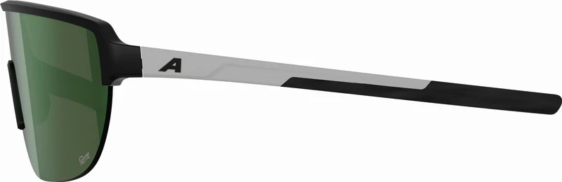 Alpina Ram 2.0 Q-Lite Sportbrille black-white matt/mirror green one size